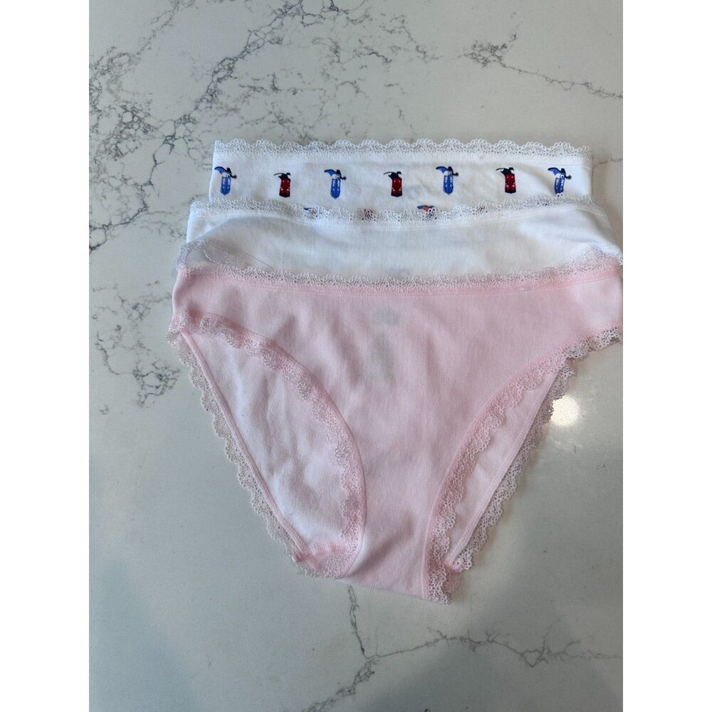 NWOT Sonoma 3 Pack Women's Panties Underwear Bikini Size Medium